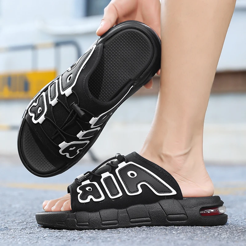 Flip Flop Leather Men - Strand- und Outdoor-Sandalen für Herren, Leichte