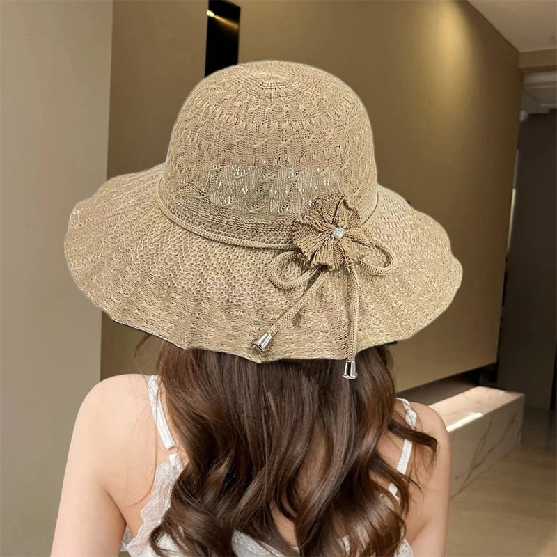 Sommerhut mit breiter Krempe,  – Bucket Hat Straw Bewertung und Preis