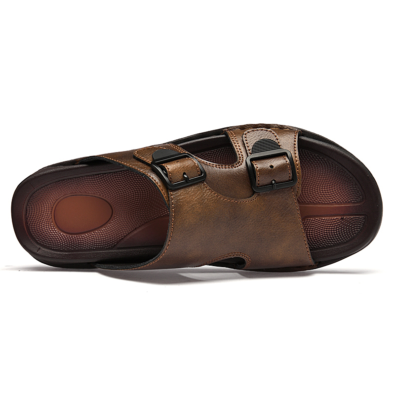 Sommer Herren Leder Hausschuhe – Flip Flop Leather Men Bewertung und Preis