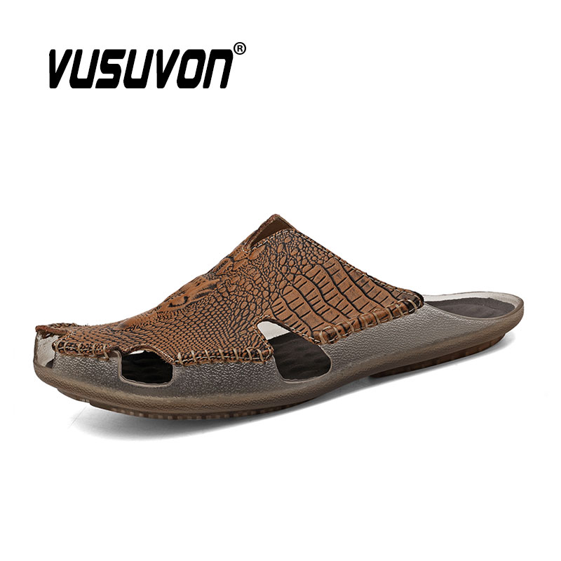 Männer Rutschen Echtes Leder H – Flip Flop Leather Men Bewertung und Preis