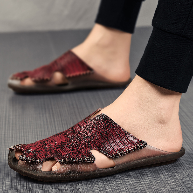 Männer Rutschen Echtes Leder H – Flip Flop Leather Men Bewertung und Preis