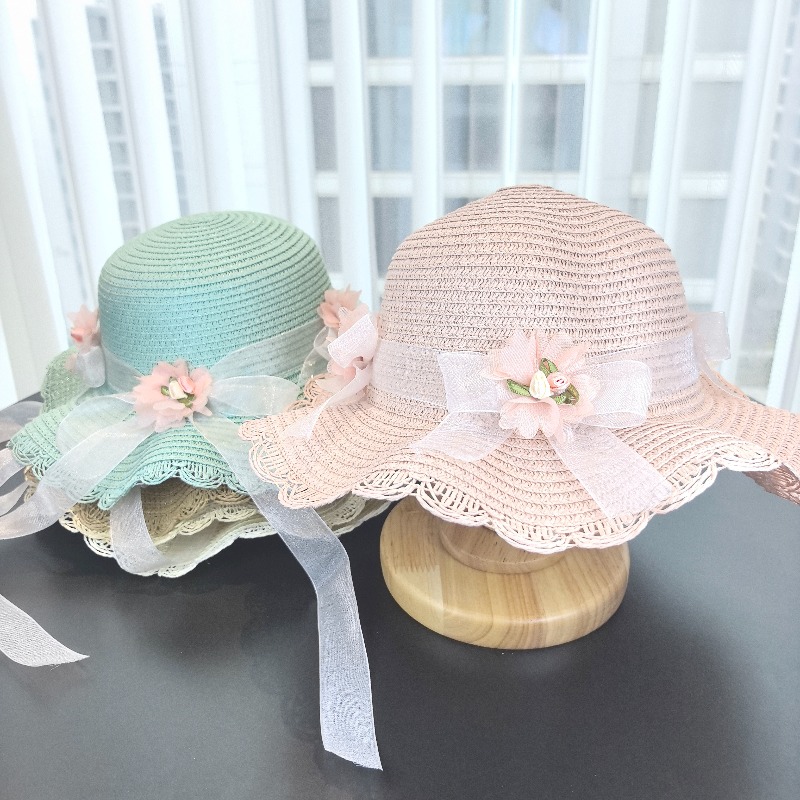 Mädchen 2-teiliger Strohhut Ei – Bucket Hat Straw Bewertung und Preis
